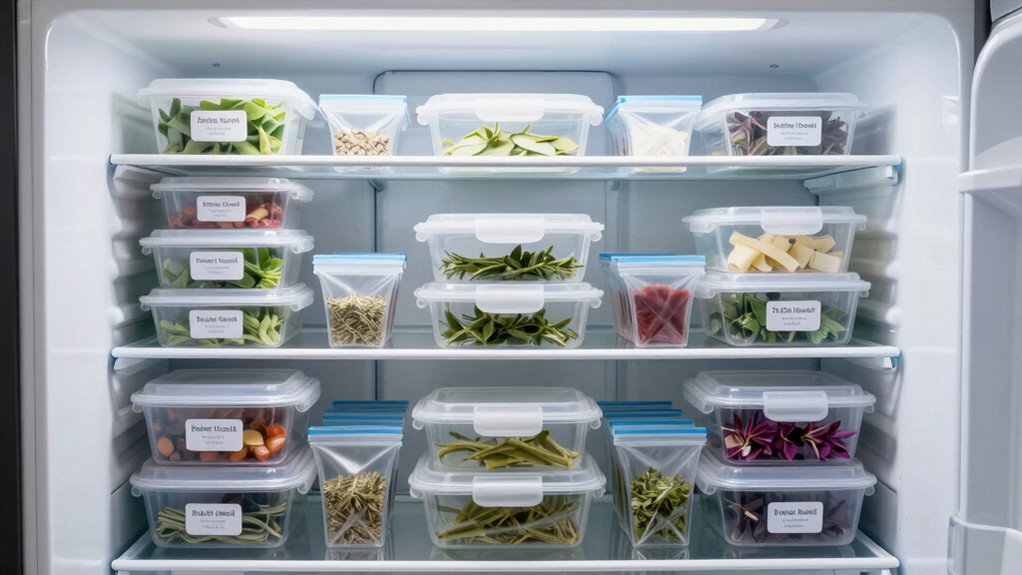 optimize freezer space efficiently