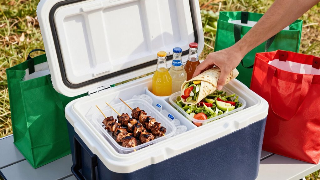 organize foods for safety