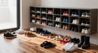 organized shoe storage solution