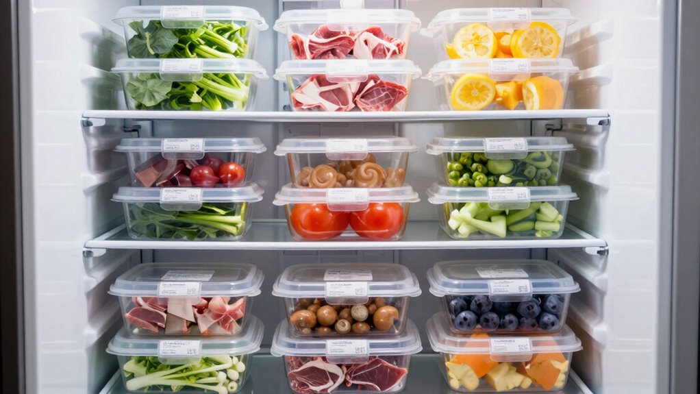 organized sustainable freezer management