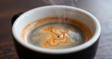 overroasting coffee beans