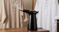 portable garment steamer assistance