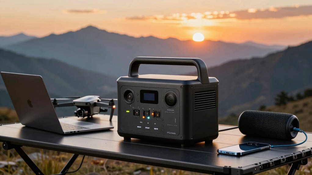 powering devices with stations