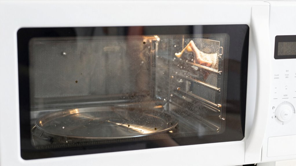prevent uneven microwave splashes