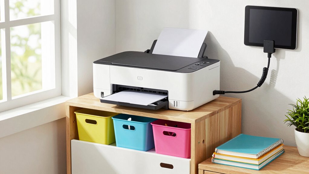printer organization and maintenance