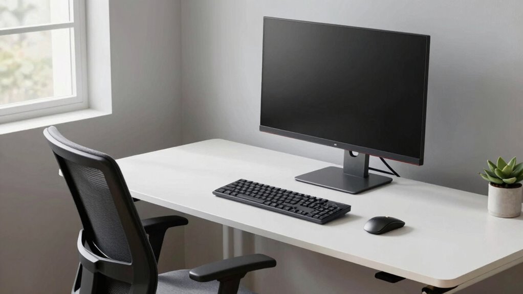 proper ergonomic workstation setup