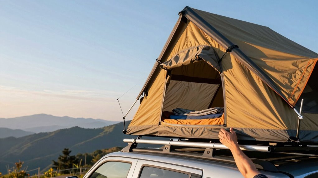 quick easy tent setup