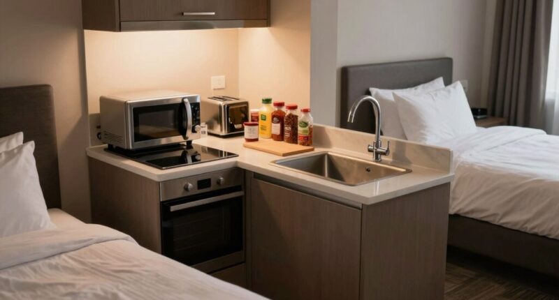 quick halal kitchen setup