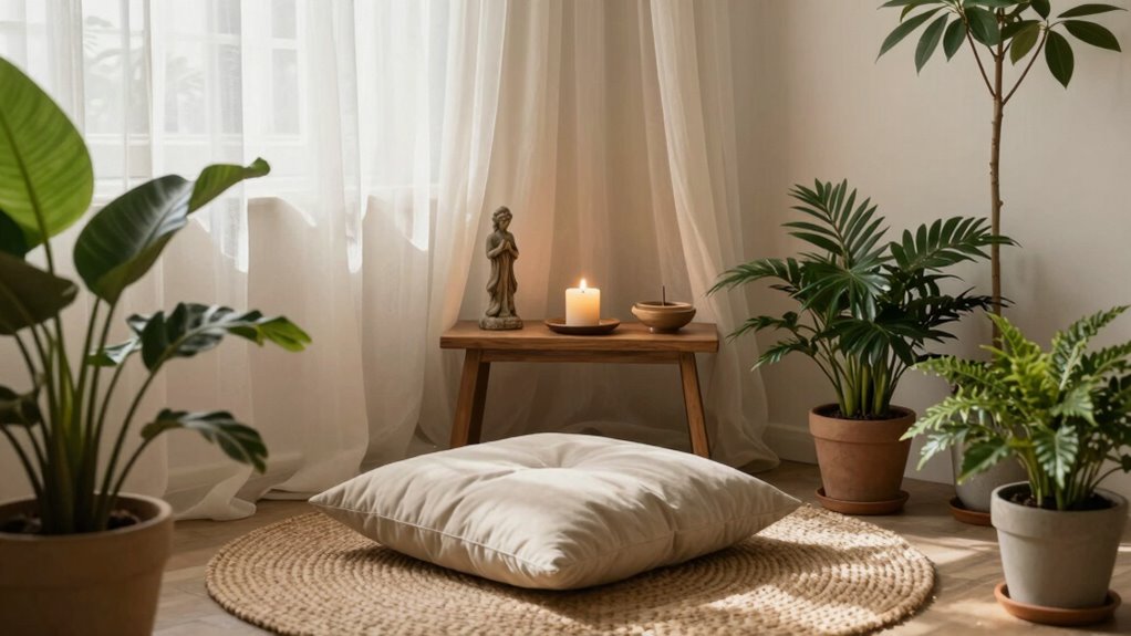 quiet light filled retreat