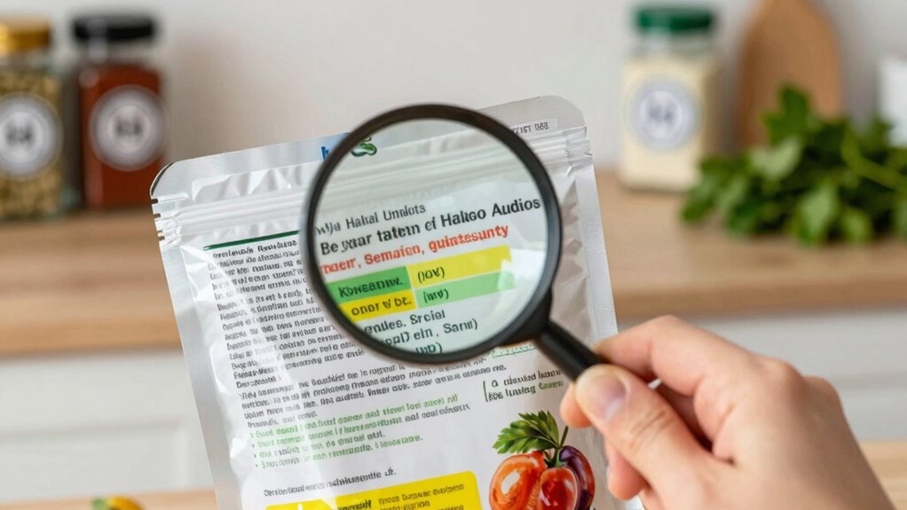 reading labels for hidden haram