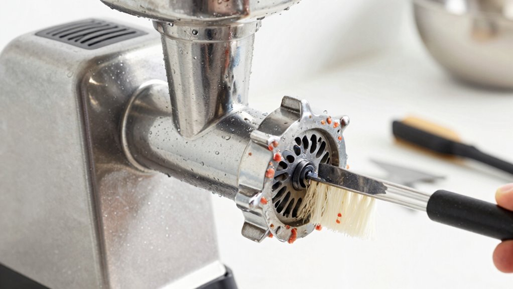 regular grinder hygiene practices