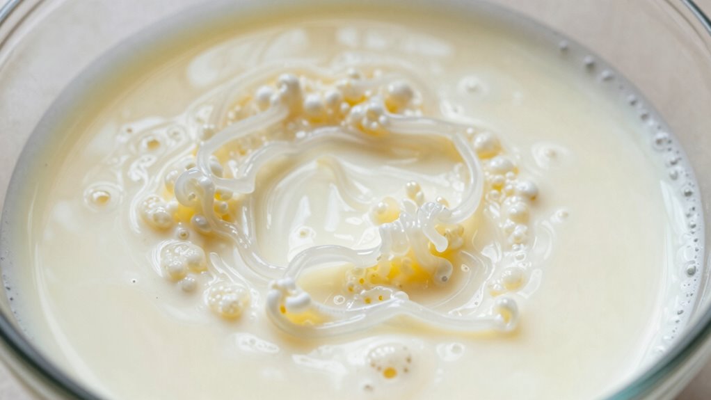 rennet causes milk to curdle