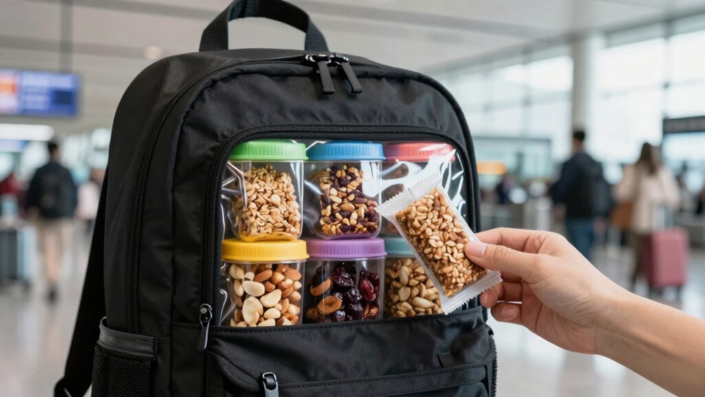 secure organized snack storage