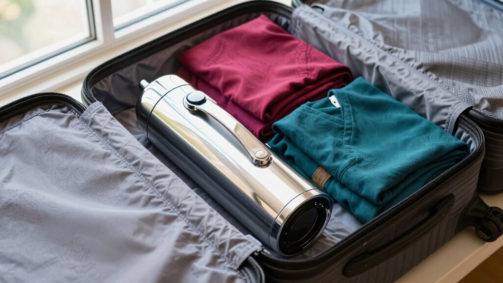 secure protect pack upright