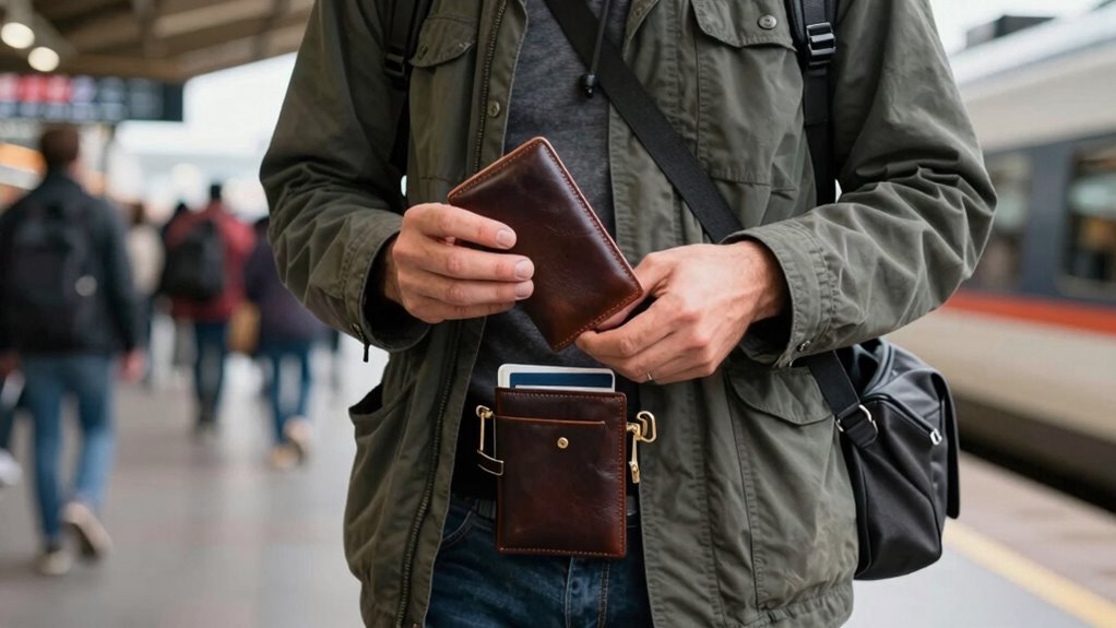 secure valuables stay alert