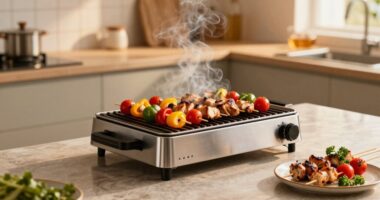 smoke free indoor grilling