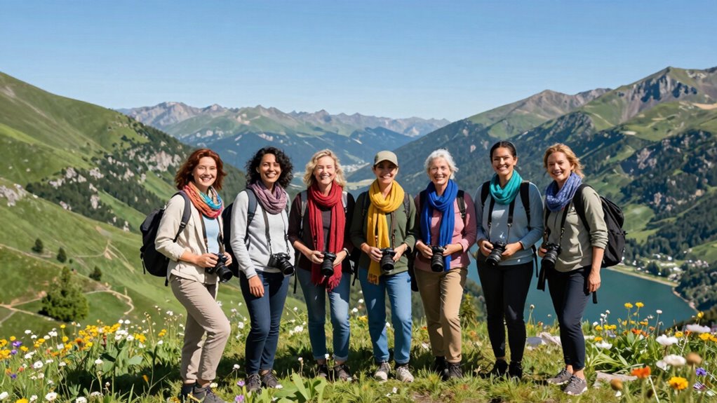 women enjoy authentic cultural experiences