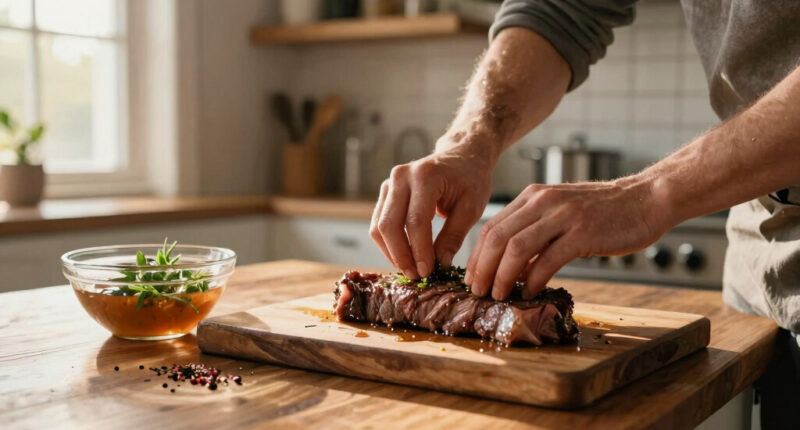 For the Most Tender Flank Steak of Your Life, Marinate the Meat in This