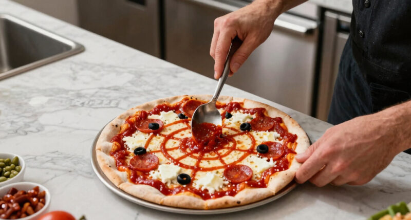 Little Caesars’ New ‘Webbed Pizza’ Comes With Something Special for Spider-Man Fans