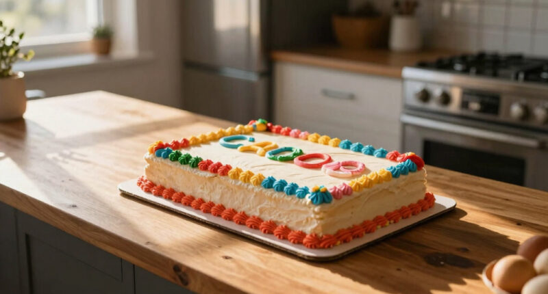 Martha's Giant Flag Cake Served 250 Guests—Here's How to Make It Yourself