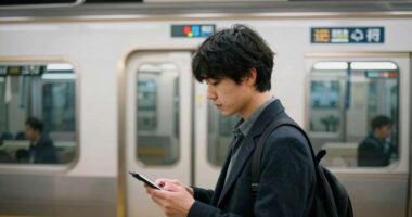 A voxel Tokyo in real Japan time – ride the Yamanote line and study Japanese