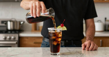 Cherry Coke Margarita