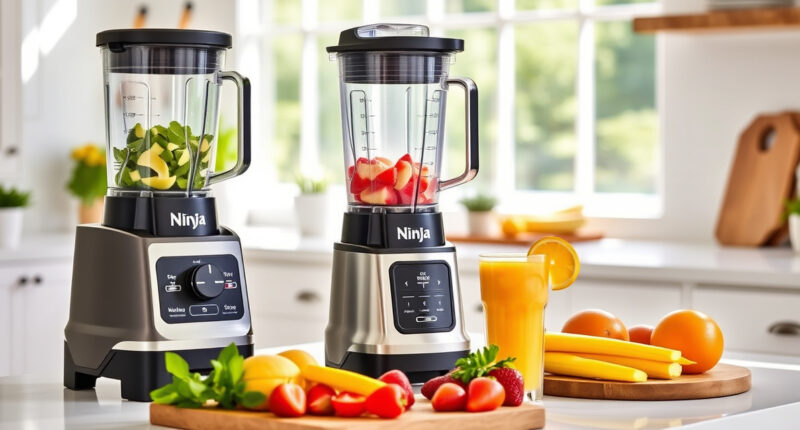Cool Off This Summer: Make a Refreshing Fruit Smoothie with Ninja BC151EM Blast Blender