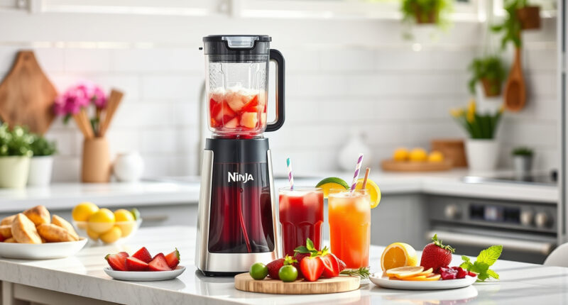 Cool Off This Summer with the Ninja SLUSHi Twist Frozen Drink Maker