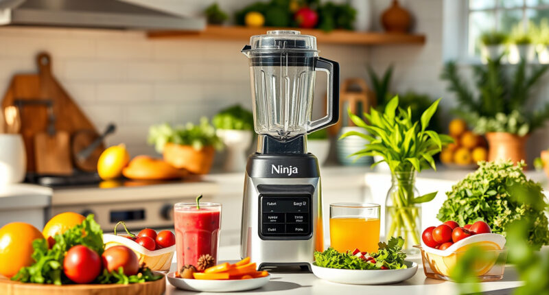 Create Refreshing Summer Smoothies with Ninja BC151EM Blast Portable Blender