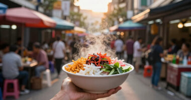 «Dien Bien Street»: Spesialiteter Fra Nordvest Erobrer Forbrukerne I Hanoi. - Vietnam.vn