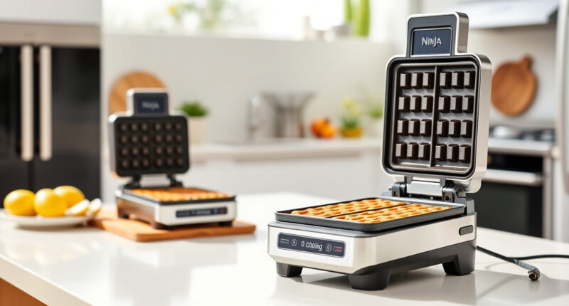 Enjoy Perfect Summer Waffles with Ninja Belgian Waffle Maker Pro