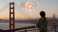 Golden Gate Bridge Fireworks
