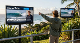Port Douglas, Isle Of Man (General), Isle Of Man Surges In Global Coverage