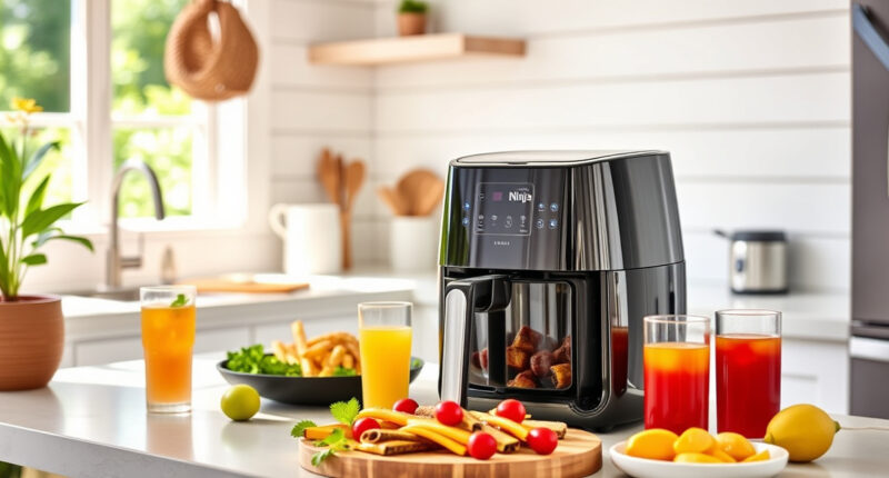 Summer Snacks Made Easy with Ninja Crispi 4-in-1 Glass Air Fryer