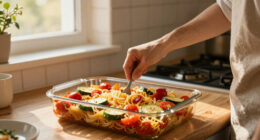 Summer Vegetable Baked Spaghetti