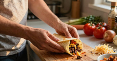 The Most Delicious Beef Burritos