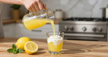 Tropical Whipped Lemonade