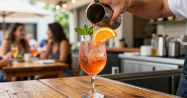 Bartenders Say This Pink Italian Spritz Is The Real Drink Of Summer