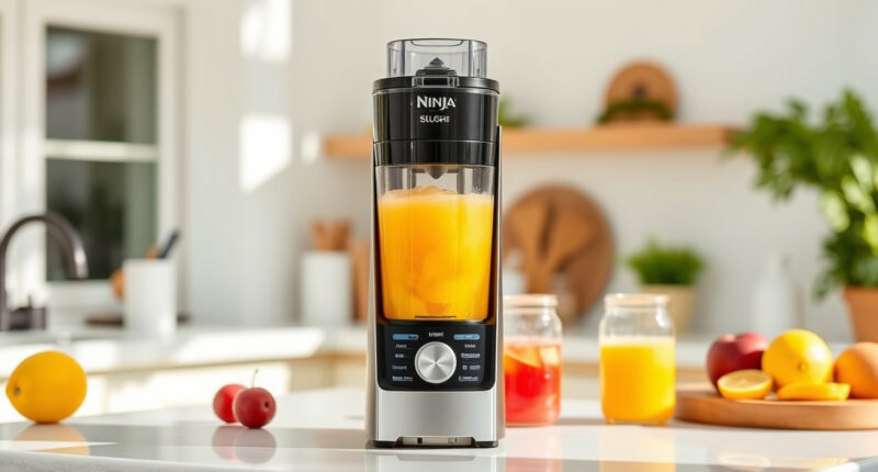Chill & Sip: Ninja SLUSHi Twist Frozen Drink Maker for Summer Fun