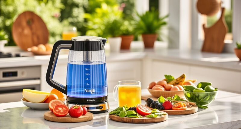 Ninja KT200BL Precision Temp Electric Kettle: Summer's Best Brew Companion