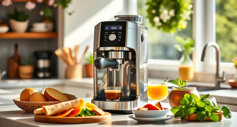 Ninja Luxe Café Premier 3-in-1 Espresso Machine: Summer Coffee Mastery