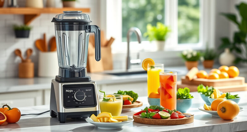 Ninja Professional Blender: The Summer Must-Have for Smoothies & Frozen Drinks