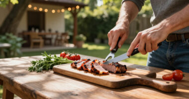 Tagliata Di Diaframma Alla Griglia