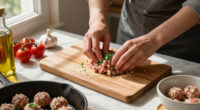 Tuscan Chicken Meatballs