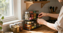 After Years Of Use, I Swear By This $36 Space-Saving Spice Rack Organizer