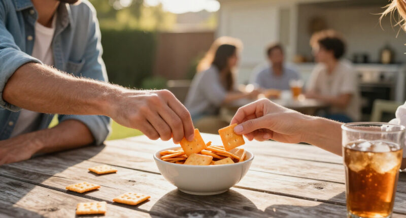Cheez-It Flexes With Protein-loaded Cheese Cracker