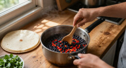 Enchilada Black Beans