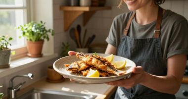 Filetti Di Trota Fritti Alla Verdi
