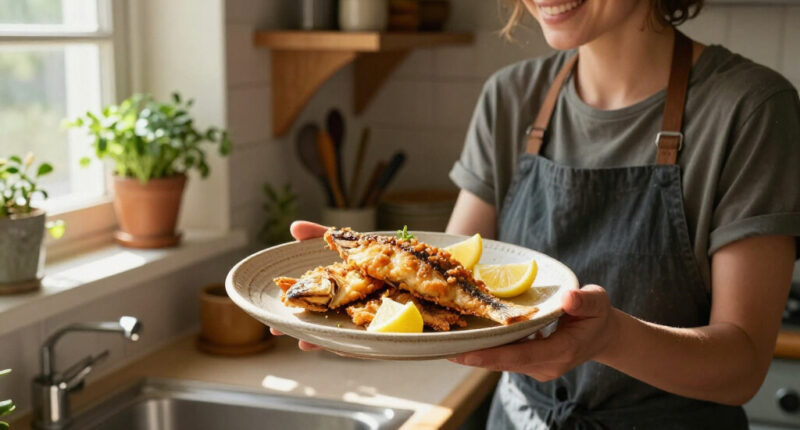 Filetti Di Trota Fritti Alla Verdi