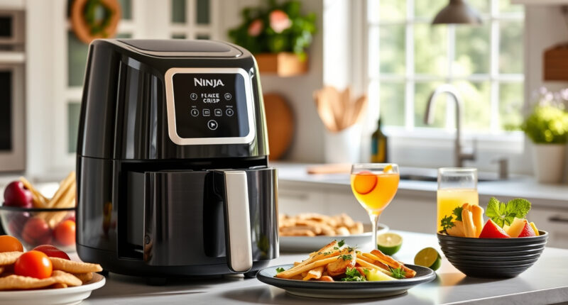 Make Pool Parties Easier with the Ninja Air Fryer 4 Qt